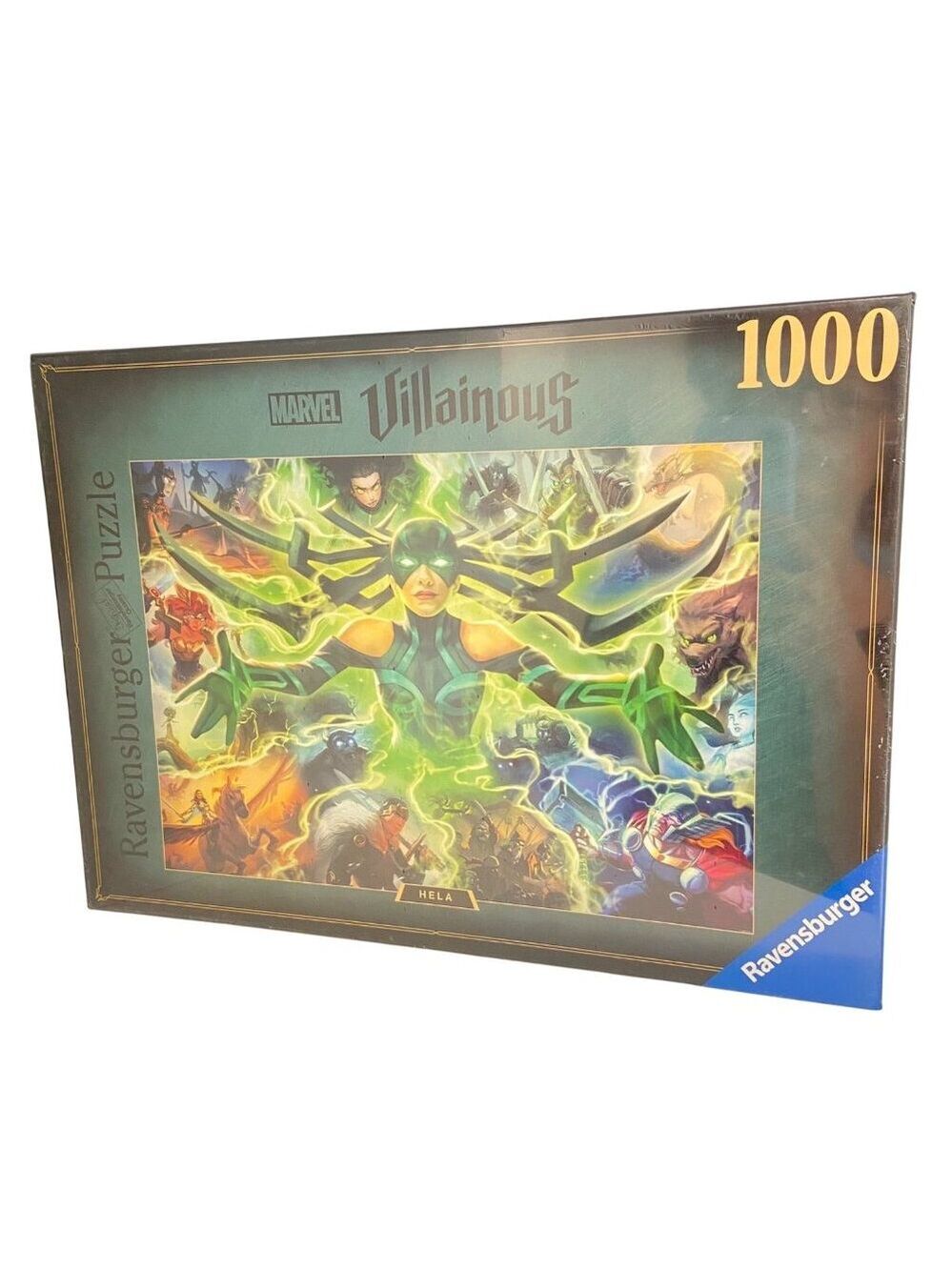 Marvel Villainous 1000-Piece Puzzle By Ravensburger Featuring Hela & Iconic Vill